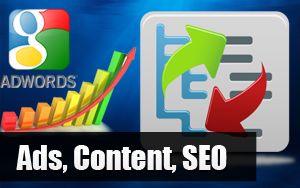 Ads, Content, SEO